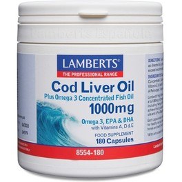 Olio di fegato di merluzzo Lamberts 180 capsule