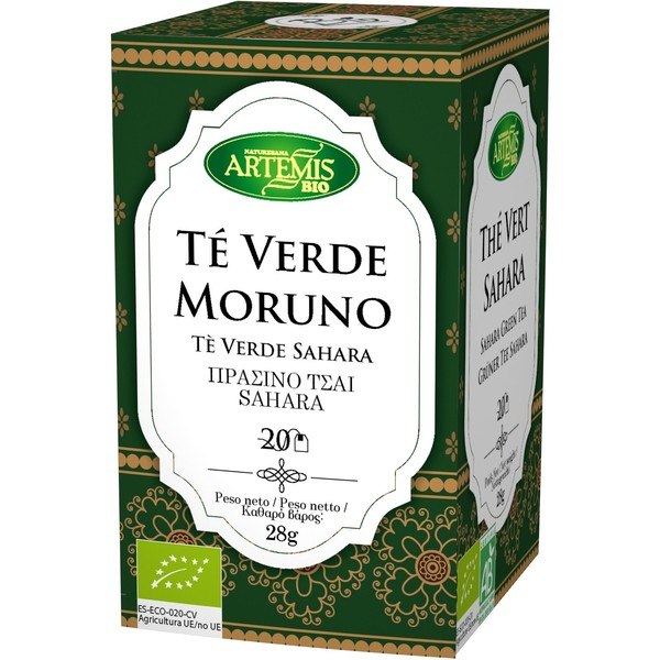 Artemis Bio Moruno Grüner Tee Eco 20 Filter