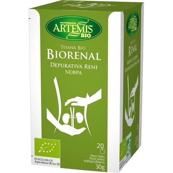 Artemis Bio Tisana Biorenal T Eco 20 Filtert infuus voor de nieren