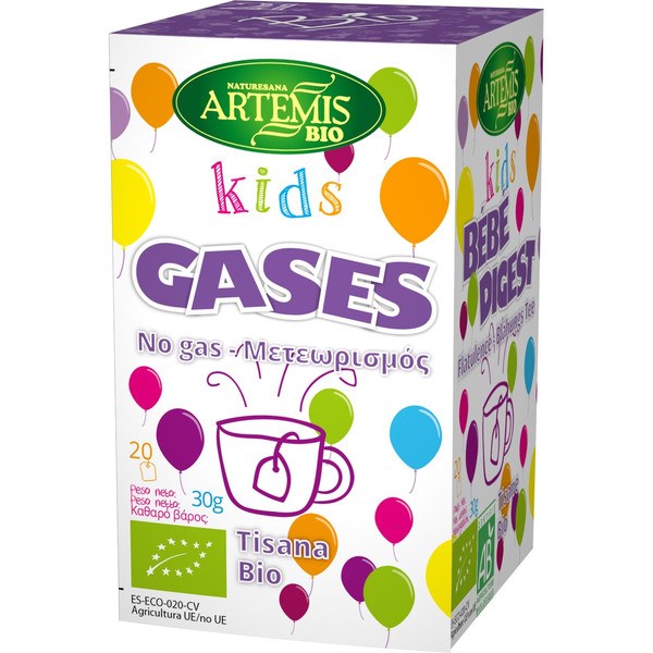 Artemis Bio Tisana Kids Gases Eco 20 Filtros