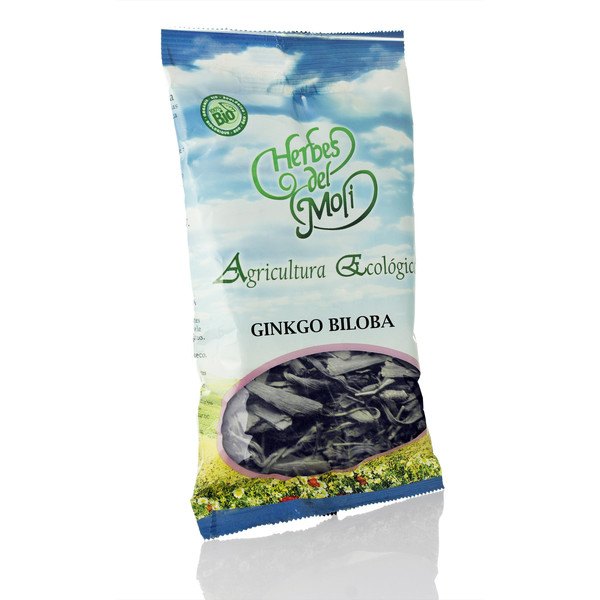 Herbes Del Moli Feuille de Ginkgo Biloba Eco 40 Grammes