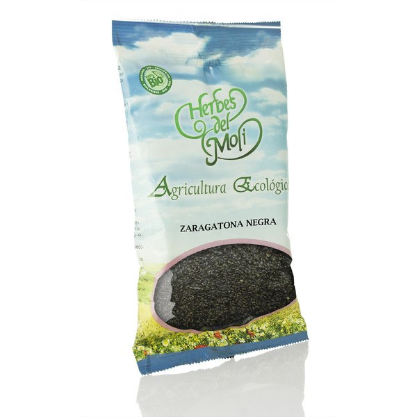 Herbes Del Moli Black Zaragatona Semi Biologici 80 Grammi