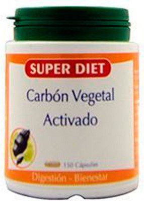 Superdiet Carbon Vegetal 150 Caps-image