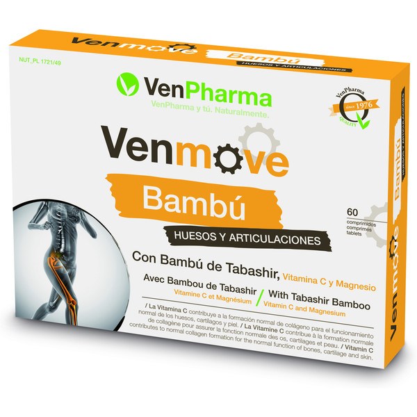 Venpharma Venmove Bambu Huesos Y Articulaciones 60 Caps