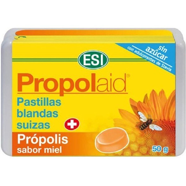 Trepatdiet Propolaid Soft Comprimés Miel Suisse 50 Gr