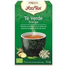 Yogi Tea Energy Chá Verde 17 Bolsit