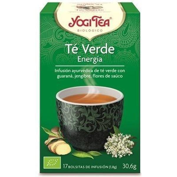 Yogi Tea Energy Tu00e8 Verde 17 Bolsit