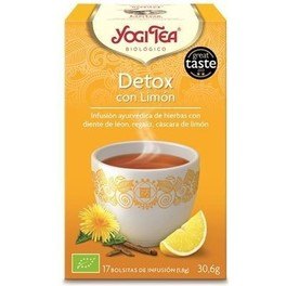 Yogi Tea Detox Au Citron 17 X 1,8 Gr