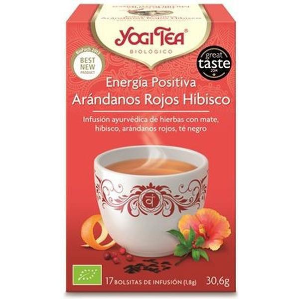 Yogi Tea Positive Energy Myrtilles Hibiscus 17 X 1