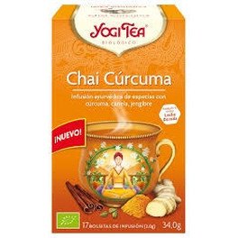 Yogi Tea Chai Curcuma 17 Sacos X 2 Gr