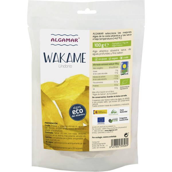 Algamar Algue Wakame 100 Grammes