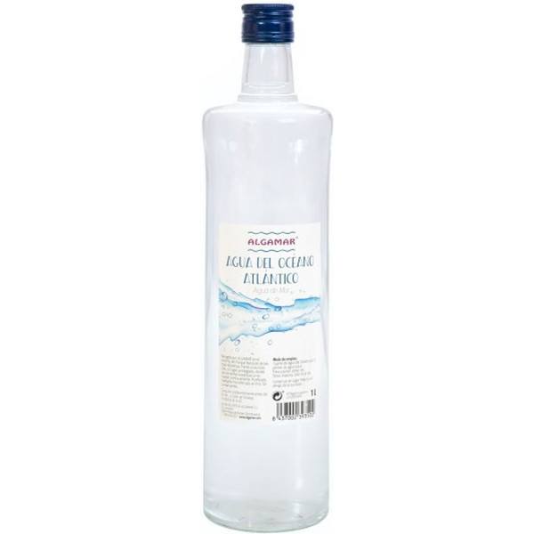 Algamar Atlantische Oceaan Water 1 Liter Zeewater