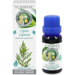 Marnys Alimentare Olio Essenziale di Cipresso Caso 15 M