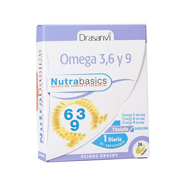 Drasanvi Omega 3-6-9 24 perlas
