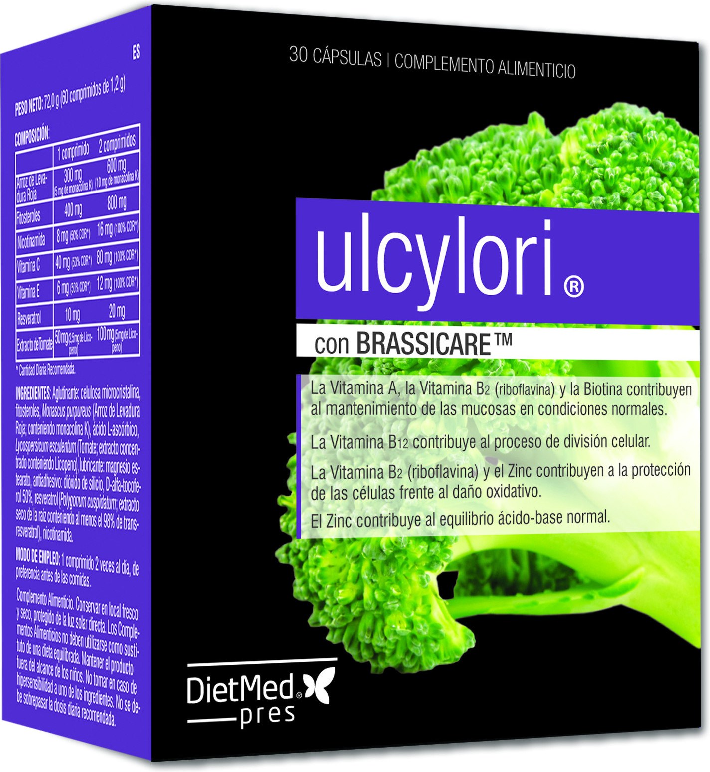 Dieet Ulcylori 30 Caps-image