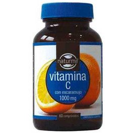 Naturmil Vitamina C Com Rosa Mosqueta 1000 Mg 60 Comp