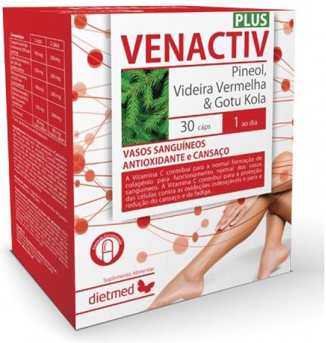 Dieetmed Venactiv Plus 30 Caps-image