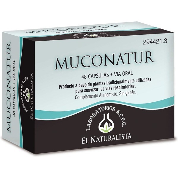 El Naturalista Muconatur 300 mg x 48 cápsulas