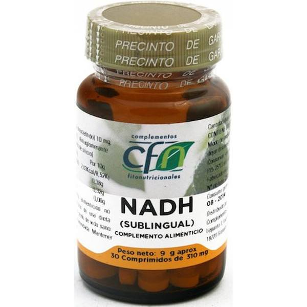 Cfn Nadh 310 mg 30 tabletten voor sublinguaal gebruik