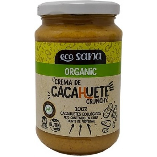 Ecosana Crema Cacahuete Crunchy Bio 350 Gr