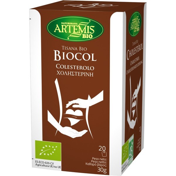 Artemis Bio Tisane Doos Biocol Cholesterol T Eco 20 Filters