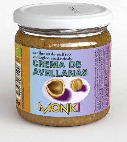 Creme De AvelÃ£ Monki Monki 330 G Bio-image