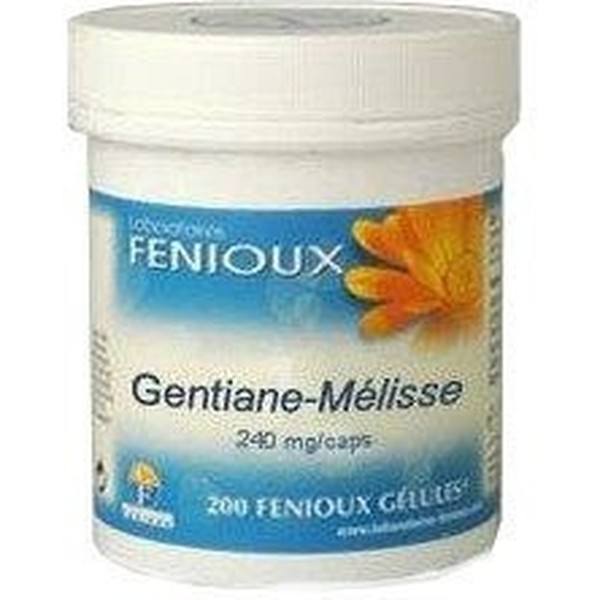 Fenioux Gentiane Mélisse 240 mg 200 Gélules