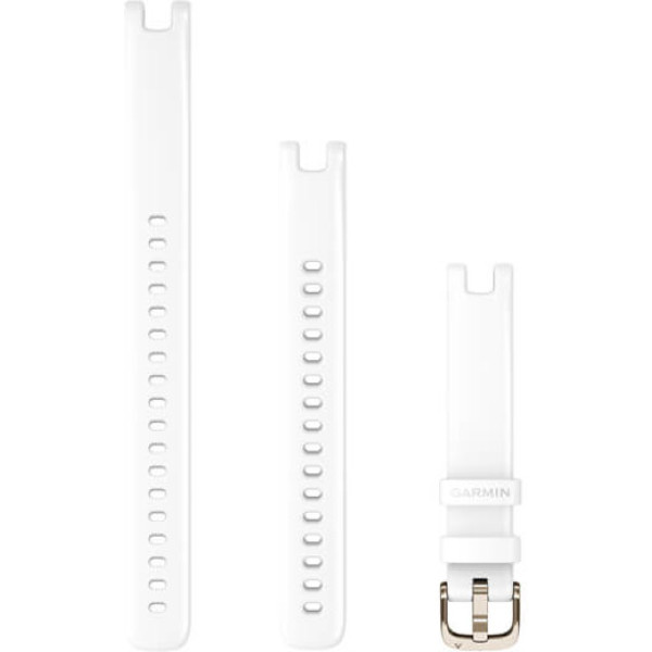 Garmin White Lily Straps With Cream Gold Components 14 Mm