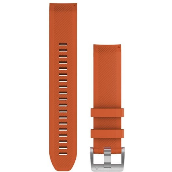 Garmin Quickfit 22 Watch Strap Silicone Orange