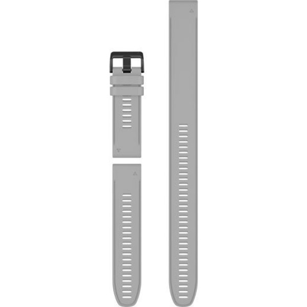 Garmin Quickfit 26 Bracelets de montre Silicone gris poudre (set de 3 pièces)