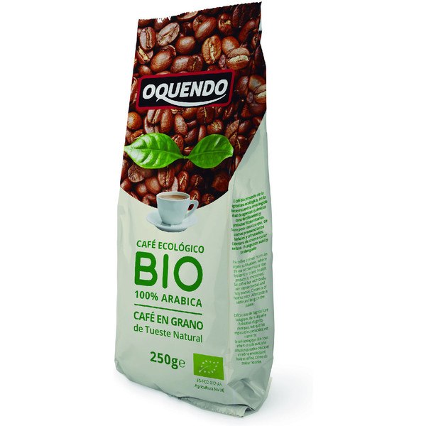 Oquendo Grain de Café Bio 100% Arabica 250 Grammes