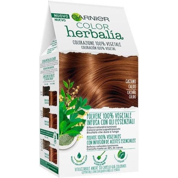 Garnier Herbalia Color 100% Vegetal Castaño Cálido