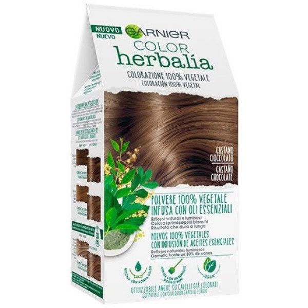 Garnier Herbalia Kleur 100% Plantaardige Kastanjechocolade