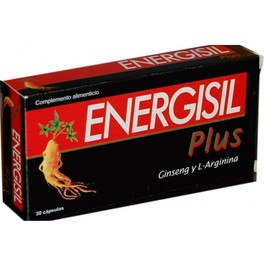 Pharma Otc Energisilvigor Plus Ginseng + Arginina 30 Cápsulas