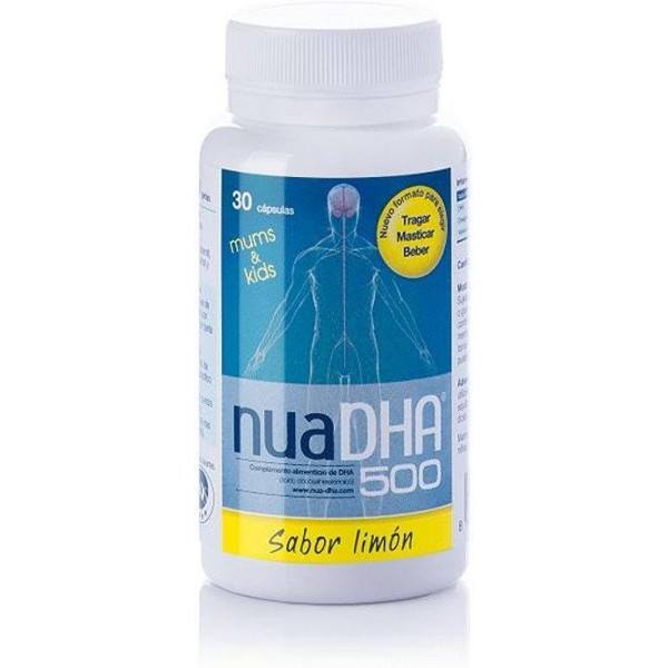 Nua Nuadha 500 mg di limone 30 capsule masticabili