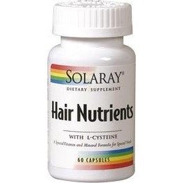 Nutrienti per capelli Solaray 60 capsule