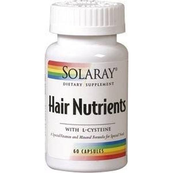 Nutrienti per capelli Solaray 60 capsule
