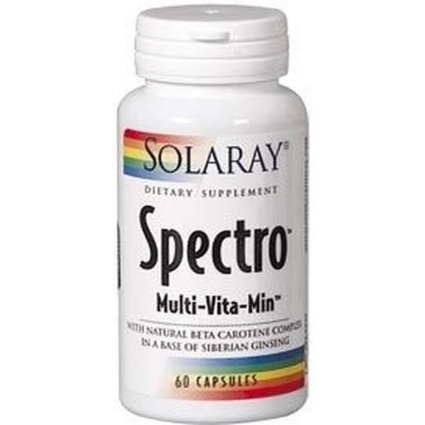 Solaray Spectro Multi Vitaminas e Minerais 60 Vcaps
