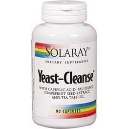 Solaray Yeast Cleanse 90 Vcaps