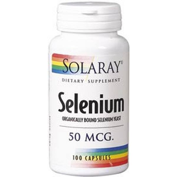 Solaray Selenio 50 mcg 100 cap