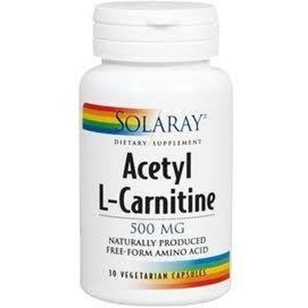 Solaray Acetil L-carnitina 500 Mg 30 Vcaps