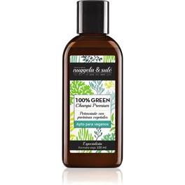 Nuggela & Sulé Shampoo 100% Verde Adequado para Veganos 100 ml Unissex