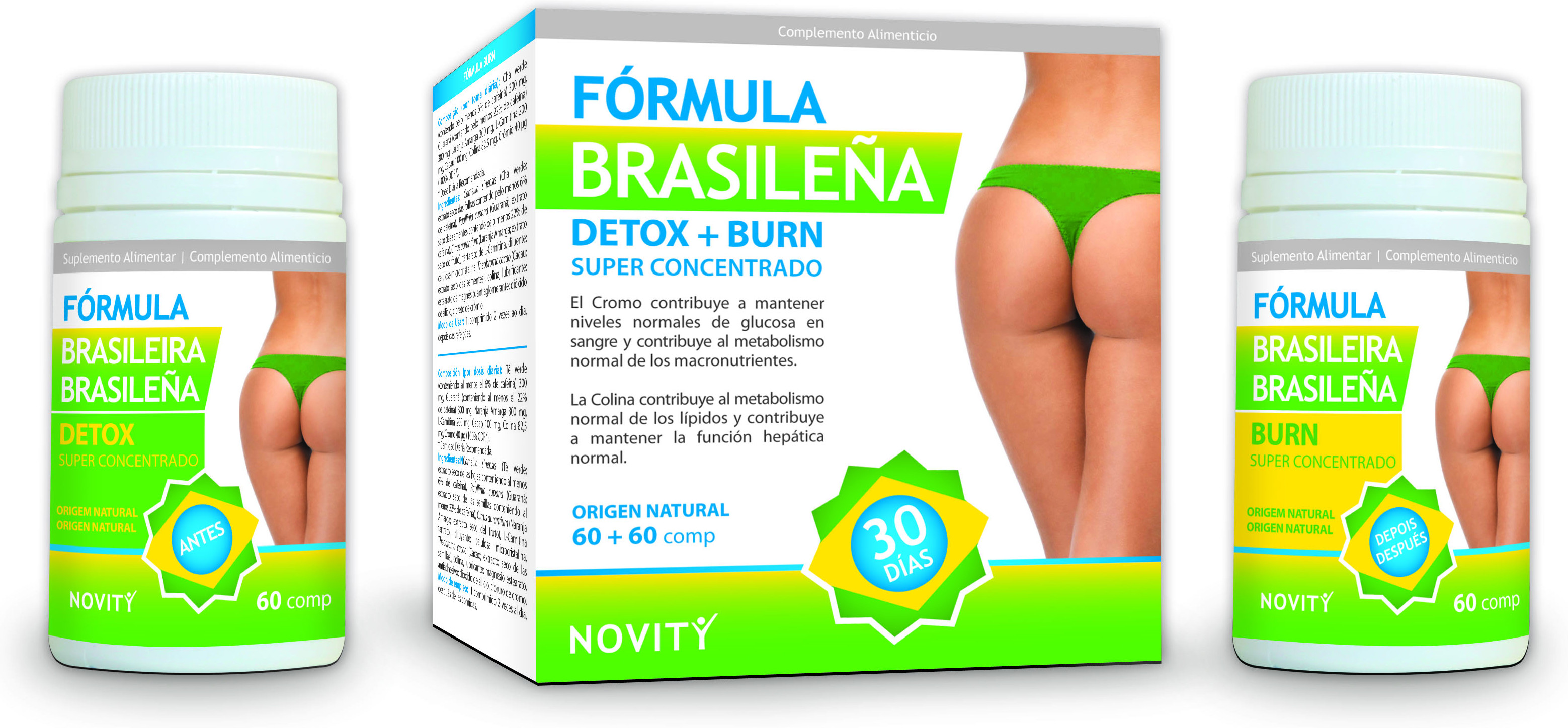 Dietmed Formula BrasileÃ±A 60+60 Comp-image