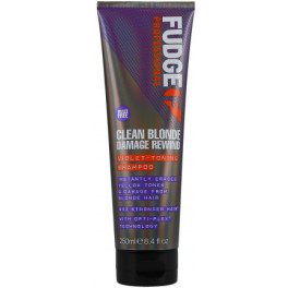Fudge Professional Daño rubio limpio Rewind Violet-Toning Shampoo 250 ml Unisex