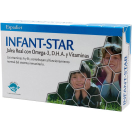 Mont Star Jelly Infant + Omega 3 20 Fläschchen