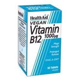 Health Aid Vitamina B12 1.000 mg 50 comprimidos