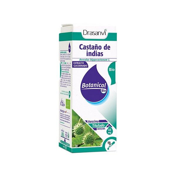 Castanha-da-índia Glicerinada Orgânica Drasanvi 50 ml