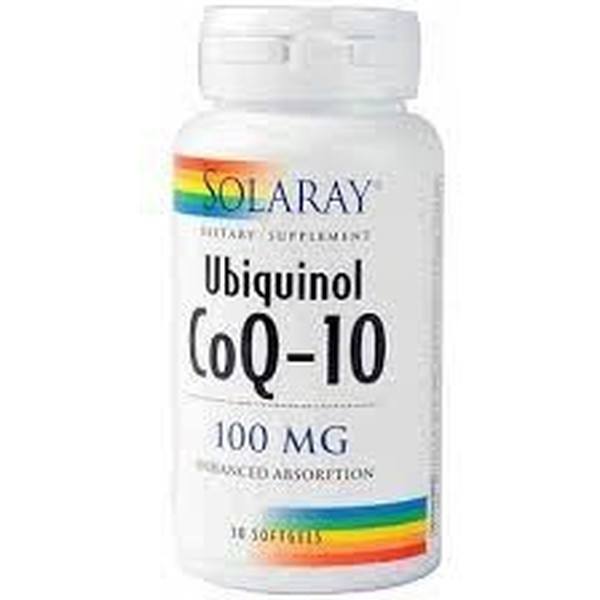 Solaray Coq10 Ubiquinol 100 mg 30 pérolas