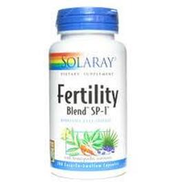 Solaray Fertility Blend 100 Cápsulas