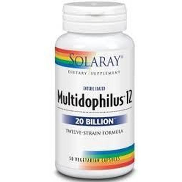 Solaray Multidophilus Tm 12-20 bilhões 50 cápsulas